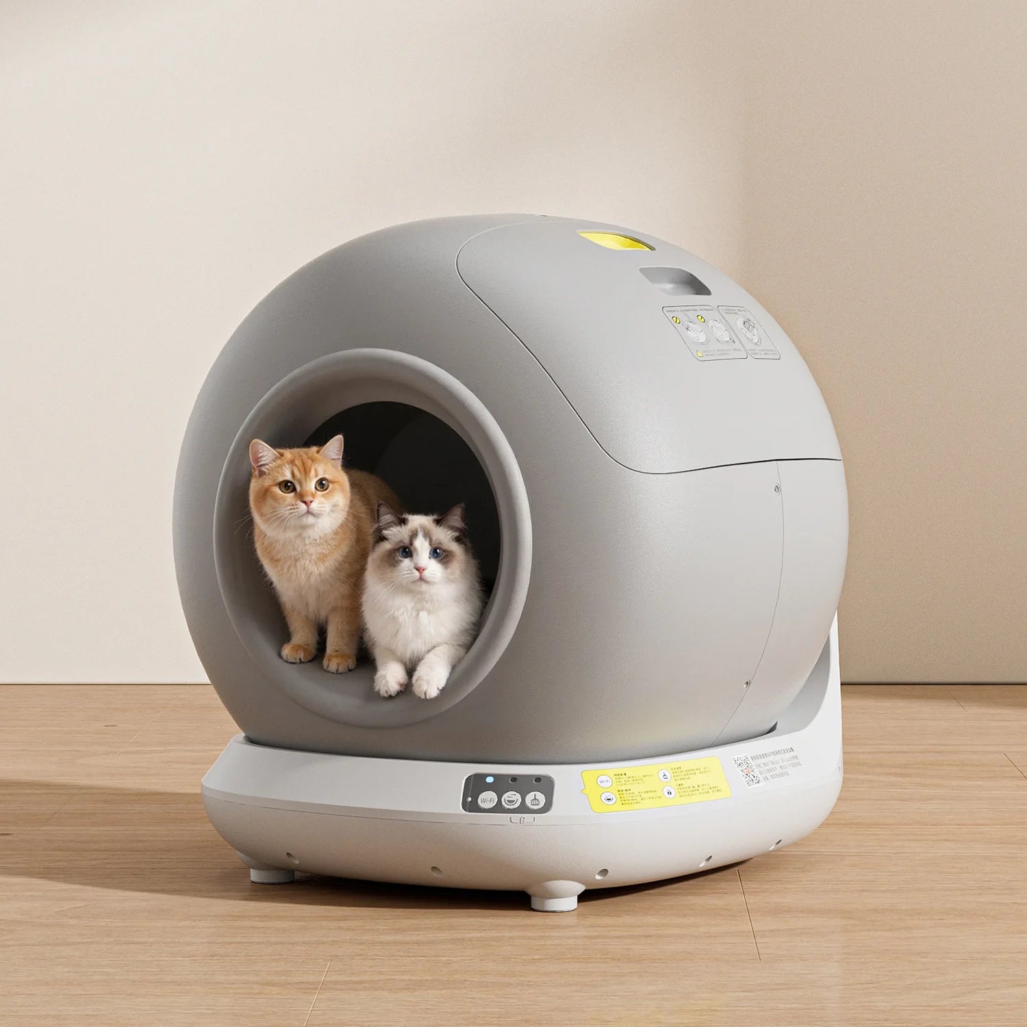 78L Smart Self-Cleaning Cat Litter Box with App Control