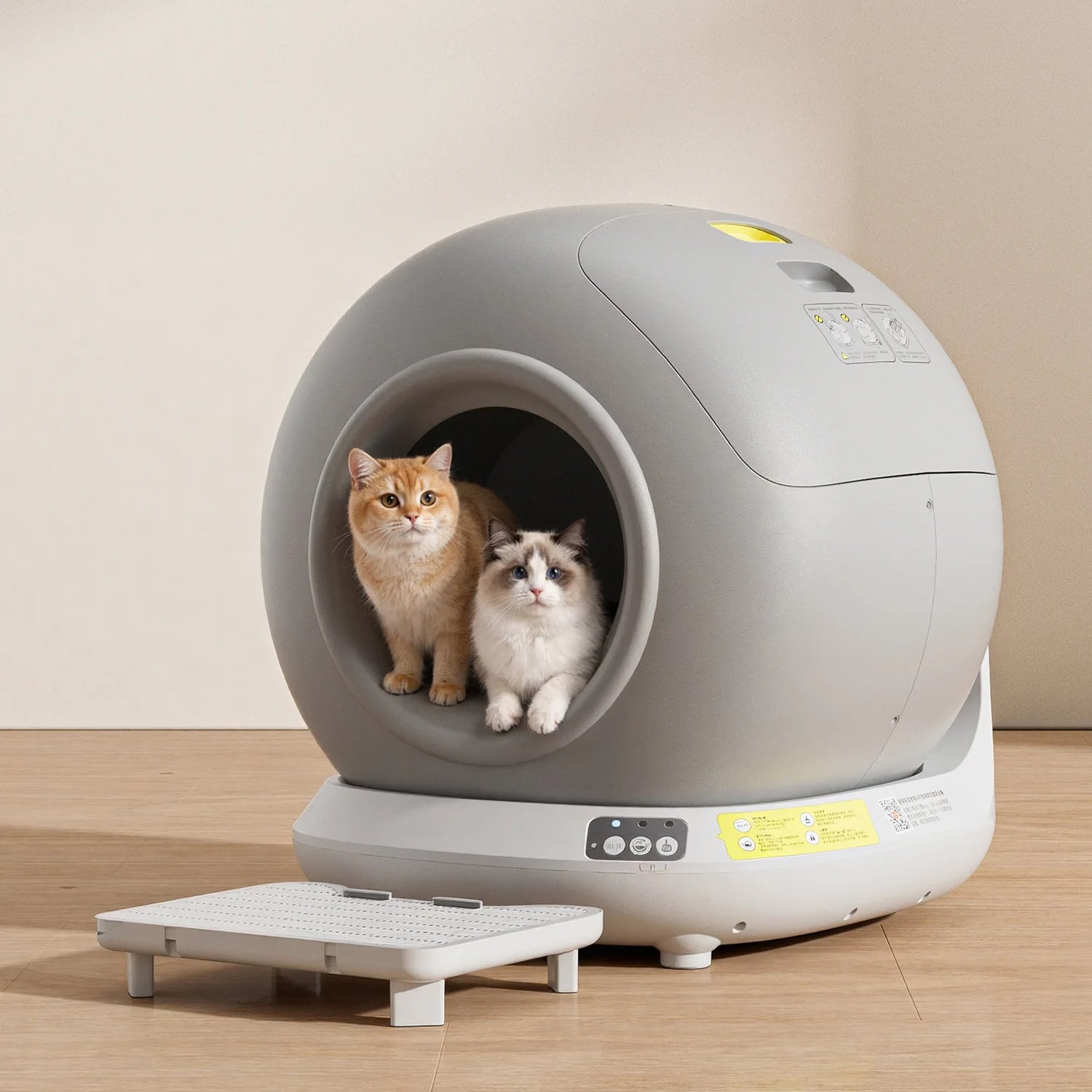 78L Smart Self-Cleaning Cat Litter Box with App Control