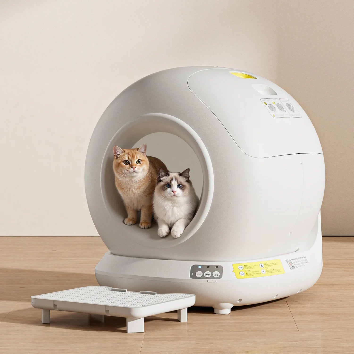 78L Smart Self-Cleaning Cat Litter Box with App Control